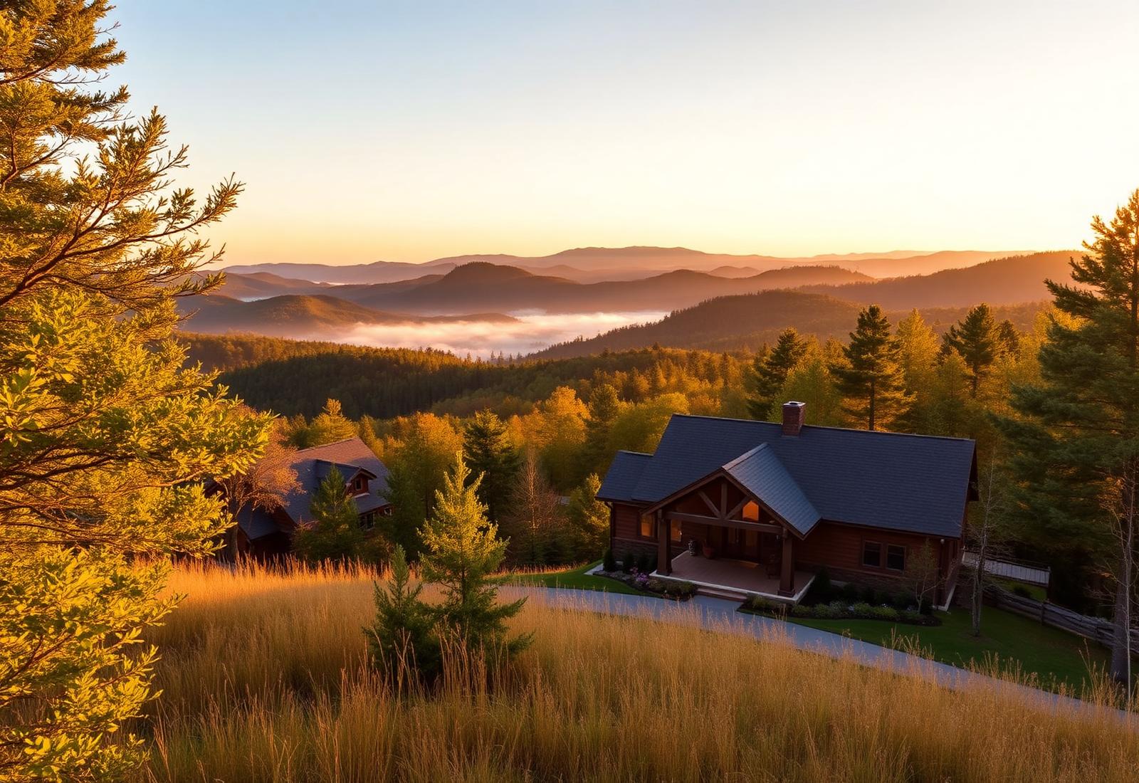 Blue Ridge mountains